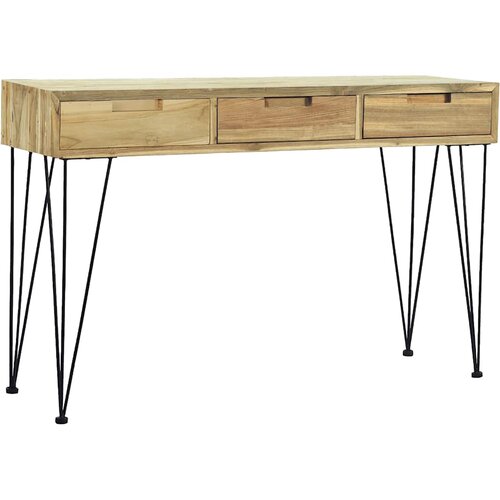  Konzolni Stol 120x35x76 cm Masivna Tikovina Cene