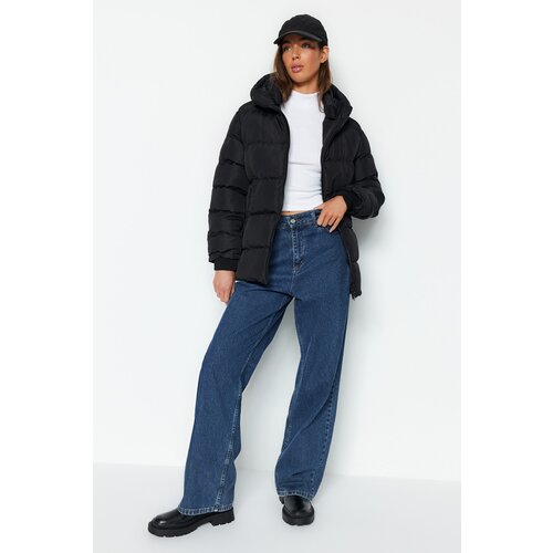 Trendyol Winter Jacket - Black - Puffer Slike
