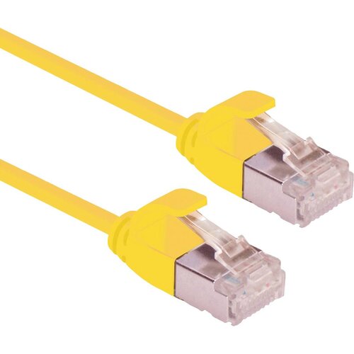 Roline 21153327 RJ45 omrežni kabel\, patch kabel cat 6a u/ftp 5.00 m rumena 1 kos, (20630685) Cene
