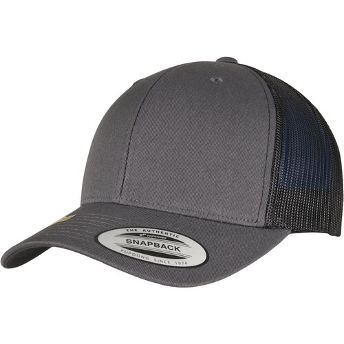 Flexfit YP CLASSICS RECYCLED RETRO CARGO CAP 2TONE charcoal/black Slike