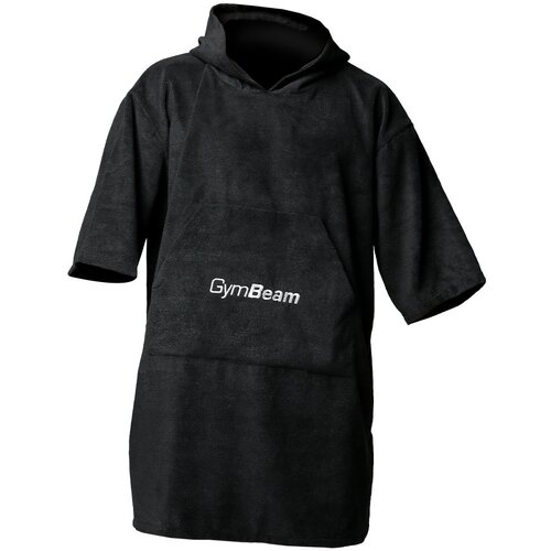 GymBeam Poncho ručnik Terry Black Cene