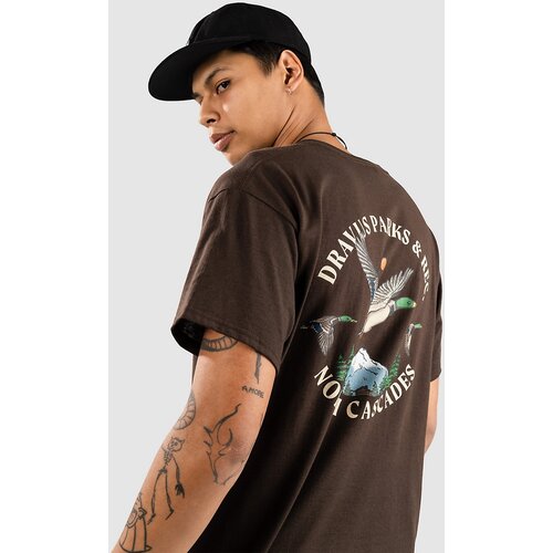Dravus Parks And Rec T-shirt brown Cene