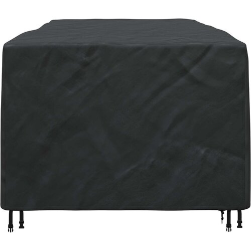  Pokrov za namje&amp;scaron;taj Jednobojno Crna 300 x 140 x 90 cm 420D Slike