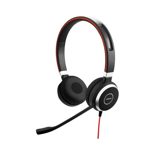 Jabra slu&amp;scaron;alke evolve 40 ms stereo usb headband noise cancelling usb connector with mute-button and volume control on the cord Slike