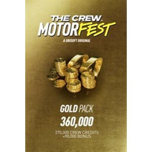 Xbox One / Xbox 360 / Xbox Live The Crew Motorfest Gold Pack (360000 Crew Credits) (Xbox Series X|S) XBOX LIVE Key GLOBAL Cene