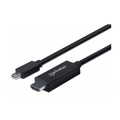 Manhattan Kabl 153232 mini Displayport - HDMI M/M 1.8m Black Cene