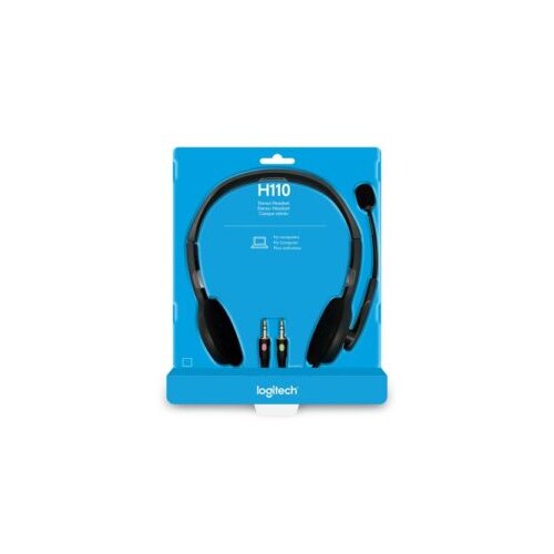  Slušalice Logitech H110 3.5mm dual plug computer headset Cijene