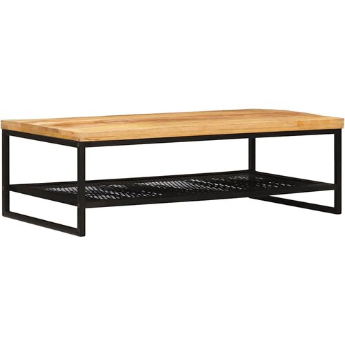  Kava Stol Smeđa i crna 110 x 55 x 35 cm Čvrsto drvo manga Cene
