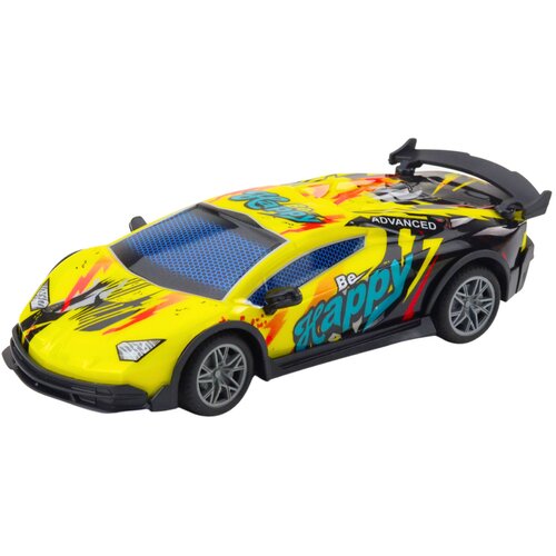 Rc Auto na daljinsko upravljanje sa svjetlosnim efektiom XAPER 1:22 - žuti Slike