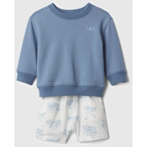 GAP Baby Set Sweatshirt & Shorts - Boys