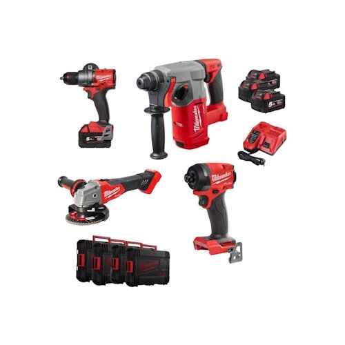 Milwaukee set aku alata M18 FPP4N-503B Cene