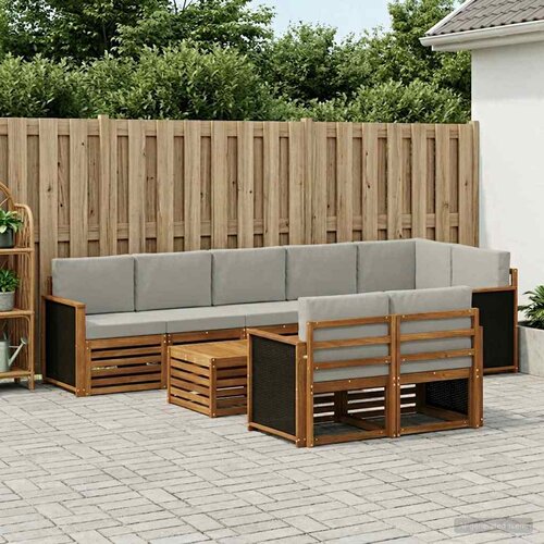  Setovi sofa Čvrsto drvo akacije Cijene