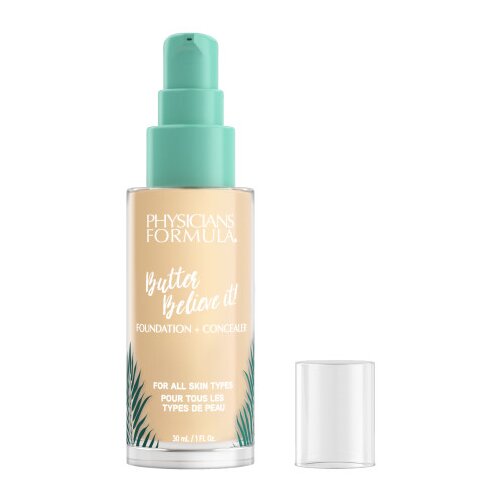 Physicians Formula Butter Belive It Tečni puder sa korektorom, Fair 30ml + Mineral Glow Pearls Bronzer, Translucent Slike