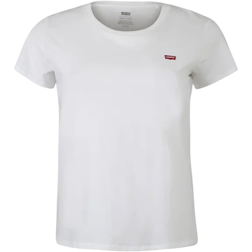 Levi's Majica 'PL The Perfect Tee' crvena / bijela