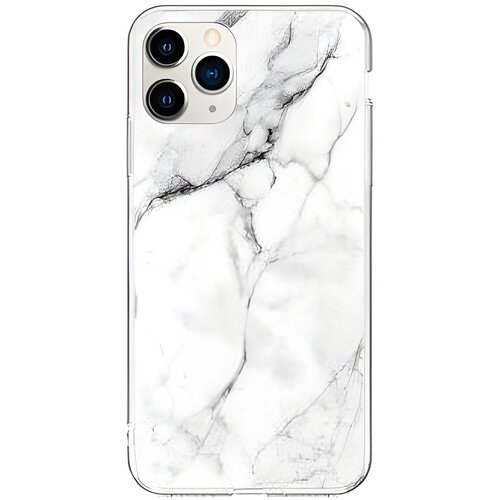Wozinsky Marble silikonski ovitek za Apple iPhone 13 Pro Max - Bela Cene