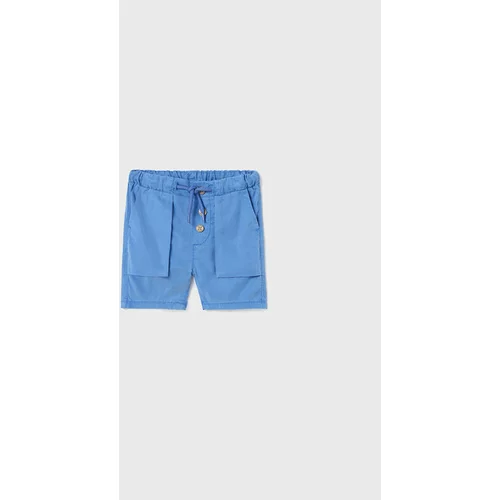Mayoral Kratke hlače iz tkanine 1290 Modra Regular Fit