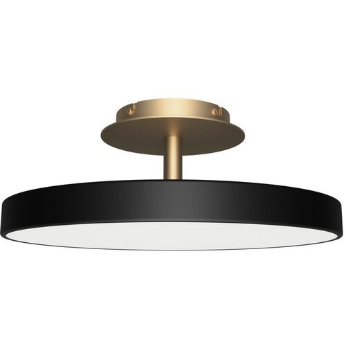 UMAGE črna led stropna svetilka s kovinskim senčnikom ø 43 cm asteria up – Cene