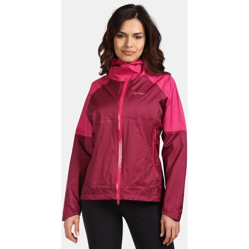 Kilpi Women's outdoor hardshell jacket HURRICANE-W Dark red Cijene