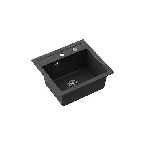  Sudoper LD 10 CRNA 500x470x185mm sa sifonom fi115mm Slike