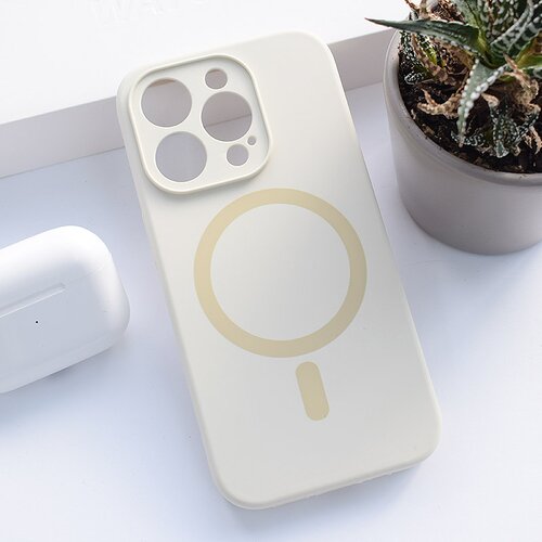  Maska za iPhone 15 Pro krem Mag Case PureTone Cene