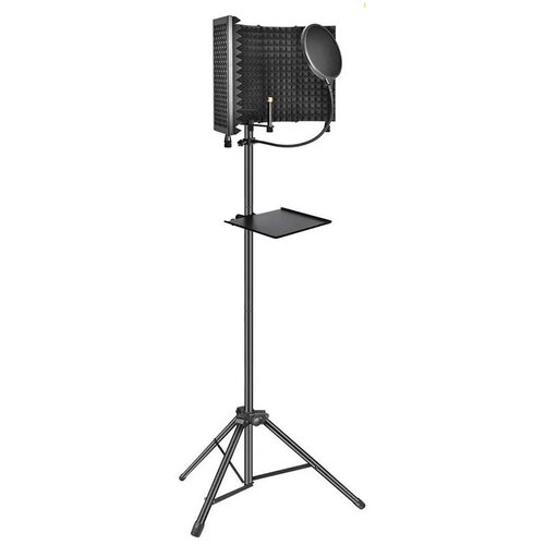 Timeless Tools Profesionalni mikrofon stojalo z akustičnim filtrom hrupa in pop-filtrom, nastavljiva vi&scaron;ina do 180 cm, (5000401669) Cene