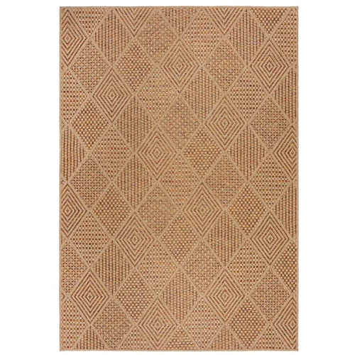 Flair Rugs Vanjski tepih u prirodnoj boji 160x230 cm Nora Diamond –