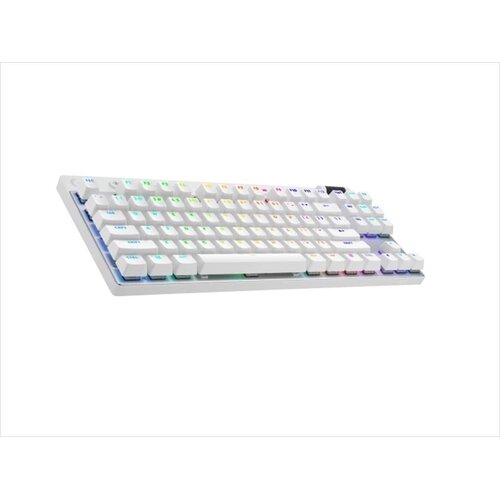 Logitech G G PRO X TKL keyboard Gaming RF Wireless + Bluetooth QWERTY US International White Slike