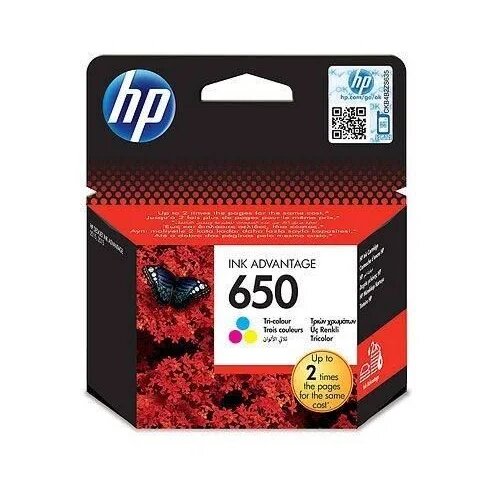 SUP INK HP CZ102AE no 650 Tri-color Slike