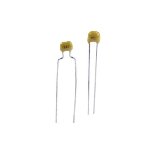 TANCAP Keramični kondenzator THT 100 nF 50 V 10 % (&amp;Scaron; x V) 4.2 mm x 25 mm CT4-0805B104K500A1 1 ST Slike