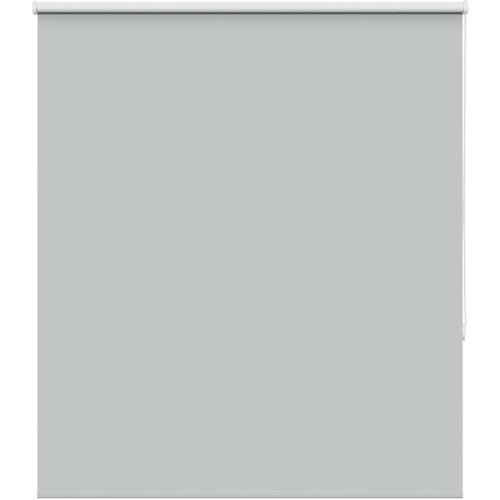 Rolo zavjesa Blackout svijetlo siva 140x130 cm &amp;Scaron;irina tkanine Slike