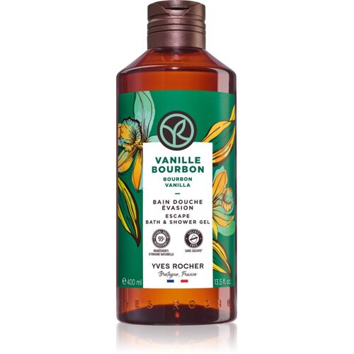 Yves Rocher Bain de Nature nežni gel za prhanje Bourbon Vanilla 400 ml Slike
