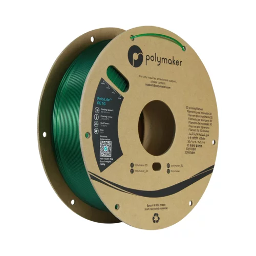 Polymaker PolyLite PETG Translucent Green