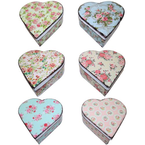 Signes Grimalt Košare, škatle in košarice 6U Heart Box Večbarvna Cene