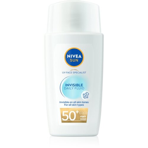 Nivea SUN Invisible Daily Fluid blagi hranjivi fluid SPF 50+ 40 ml Cijene