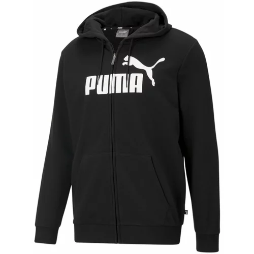 Puma Jopa na zadrgo 'Essentials' črna / bela