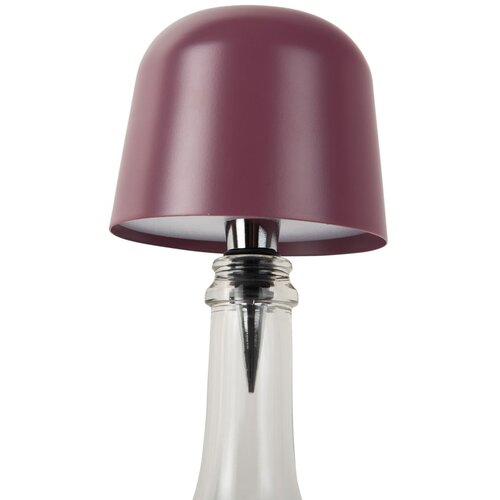 Leitmotiv Slezenasta LED namizna svetilka za na steklenico s kovinskim senčilom (višina 13 cm) Cone Hat LED – Cene