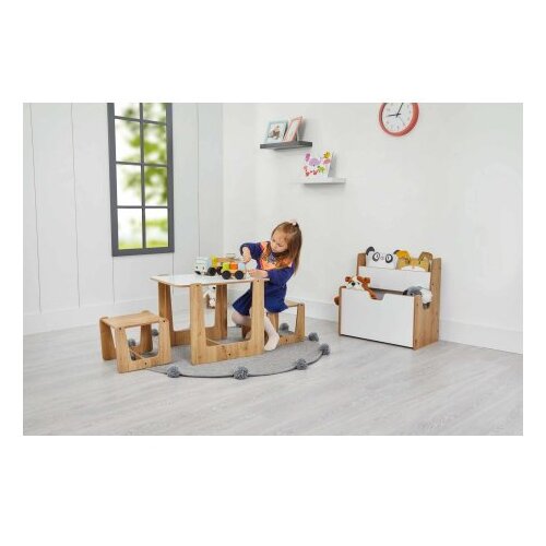 Hanah home Dječiji set Sto i stolice, 47x45x60cm, Bijela Slike
