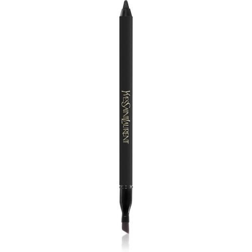 Yves Saint Laurent Lines Liberated dolgoobstojni svinčnik za oči za ženske 01 Unbridled Black 1.2 g Cene