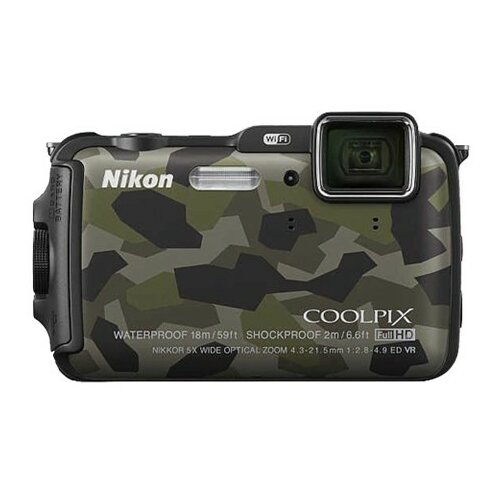 Nikon Coolpix AW130 (Kamuflažna) digitalni fotoaparat Slike