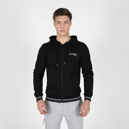 Lotto Mu&scaron;ki duks sa kapuljačom Principale Fz Hoody, Crni Cene