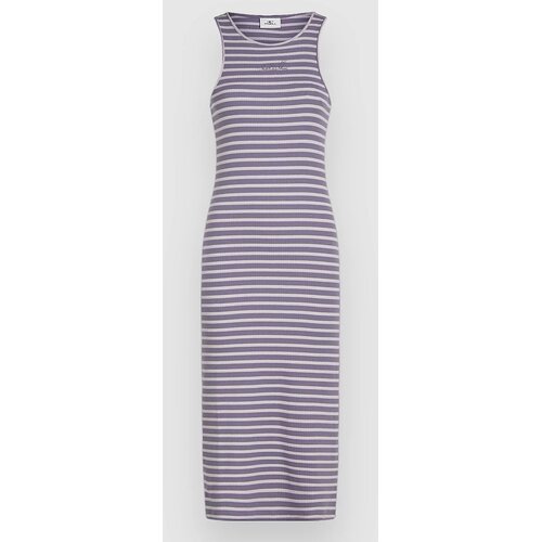 O'neill Jess Midi Rib Dress purple yarn dye stripe Cijene