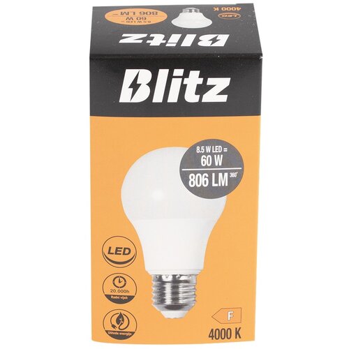 Blitz led žarulja E27 8.5 w 806 lm 4000 k A60 Cene