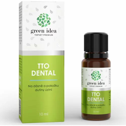 Green Idea Tea Tree Oil Dental zeliščni pripravek za dlesni in kožo v ustni votlini 10 ml