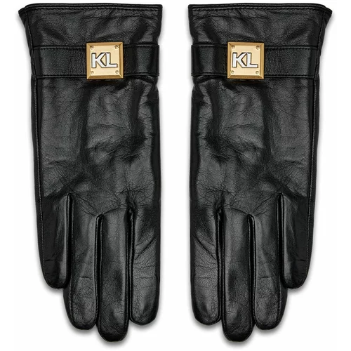 Karl Lagerfeld Ženske rokavice 236W3605 Black A999