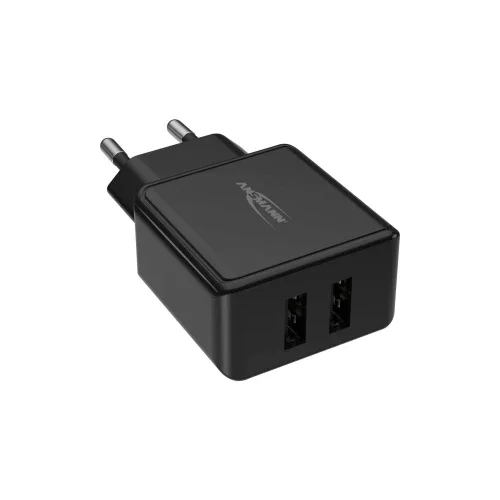 Ansmann Home Charger HC212 2xUSB 2400mA black