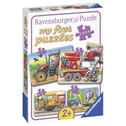 Ravensburger puzzle (slagalice) -Moje prve puzzle/ mašine Cene