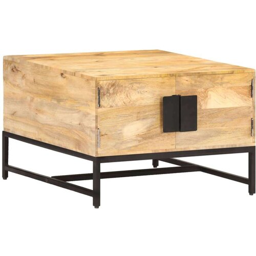  Stolić za kavu 67 x 67 x 45 cm od masivnog drva manga Slike