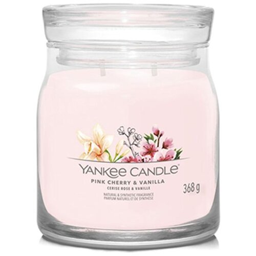 Yankee Candle Pink Cherry & Vanilla mirisna svijeća Signature 368 g Cene