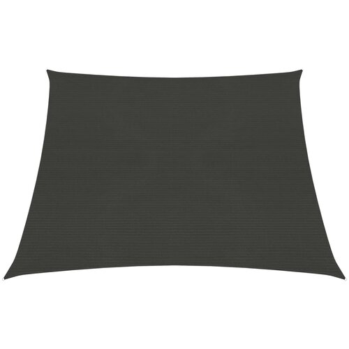 VidaXL Senčno jadro 160 g/m&amp;sup2; antracitno 3/4x2 m HDPE Slike