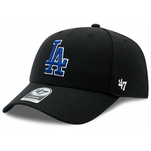 47 Brand Kapa s šiltom MLB Los Angeles Dodgers Sure Shot Snapback '47 MVP B-SUMVP12WBP-BK Črna